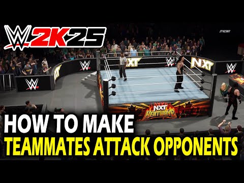 How to Make Teammates Attack Opponents in Tag Team Match WWE 2k25