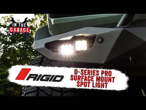 Rigid Industries - Spot Surface Mount D-Series Pro Black - Features and Benefits (202213)
