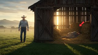 Un Ranchero Rico Halla a una Madre Soltera en el Granero — Lo que Hace Conmueve al Pueblo