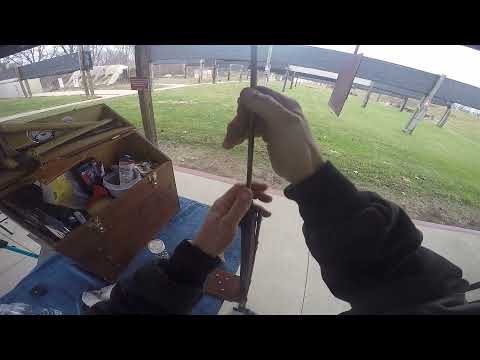 40 Cal Flintlock Rifle (FCVCC Monthly Black Powder Shoot)