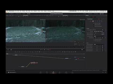 Compositing with Davinci Resolve 15 and Fusion with Camera Track