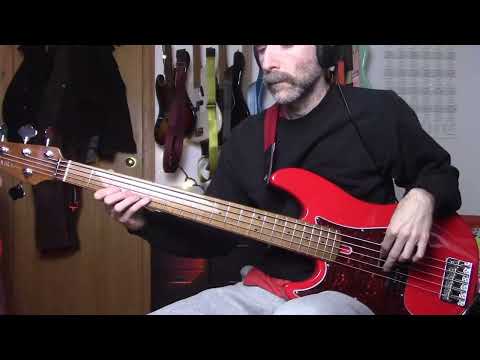 ISOLATED BASS TRACK for The Tragically Hip - The Darkest One (bass cover)