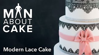 (man about) Edible Lace Cakes | Man About Cake with Joshua John Russell