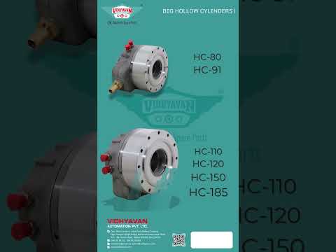 Aluminium CNC Rotary Close Cylinder
