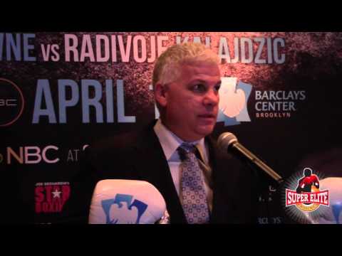 CHRIS ALGIERI VS ERROL SPENCE JR. NEW YORK PRESS CONFERENCE - SUPER ELITE BOXING