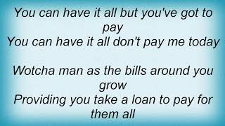 Simply Red - Home Loan Blues Lyrics
