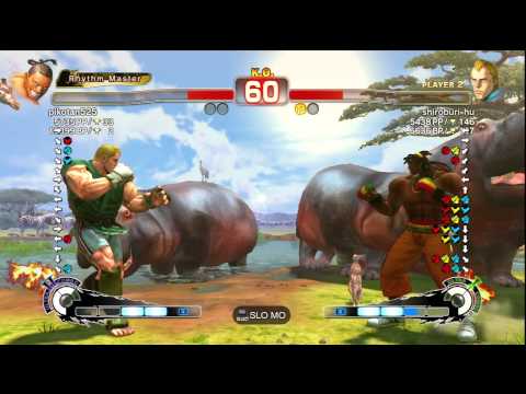 SSF4 AE Ver. 2012: pikotan525 [Dee Jay] vs. shiroburi-hu [Abel] - PSN Ranked Match