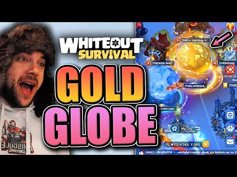 Golden Globe is Totally Insane [new domain cosmetic] Whiteout Survival