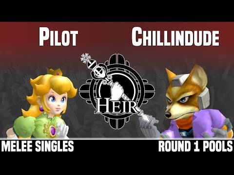 Heir 4 - PD | Pilot (Peach) vs Liquid | Chillindude (Fox) - MELEE SINGLES - ROUND 1 POOLS
