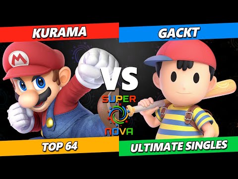 Supernova 2025 - Kurama (Mario) Vs. Gackt (Ness) Smash Ultimate - SSBU
