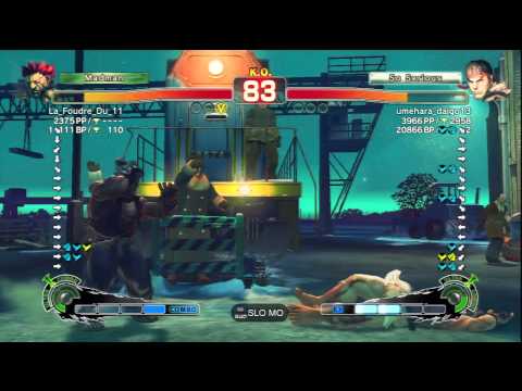 La_Foudre_Du_11 [Akuma] Vs umehara_daigo13 [Ryu] SSF4 AE Online Ranked Matches - PSN