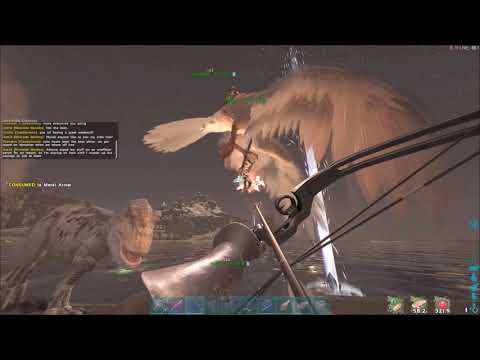 Ark Official PvP | Small Tribes | Meat Running and Wiping Pearl CAVE