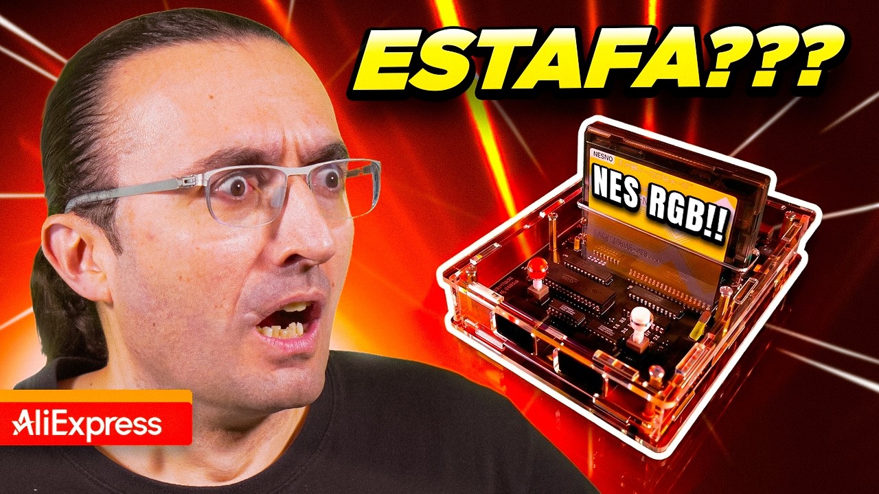 COMPRE la "NINTENDO NES" RGB de aliexpress ¿ es estafa ?