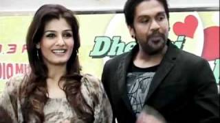 Raveena Tandon at Dheemi Local with Rocky S