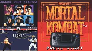 Mortal Kombat SEGA Game Gear - C&M Plays