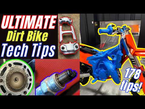 178 Game-Changing Dirt Bike Tech Tips You NEED to Know! 🔧🔥