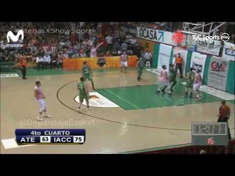 Gastón Whelan y un lindo lujo en el clásico de Atenas vs Instituto