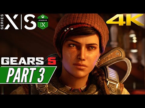GEARS 5 (XBOX SERIES X) Walkthrough Gameplay 4K 60FPS [PART 3] TURNING TIDES - No Commentary