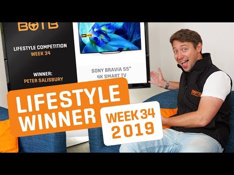 BOTB Lifestyle Competition! Peter Salisbury – Sony Bravia 55" 4K Smart TV – Week 34 2019