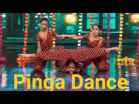 מופע ריקוד הודי של שלוש ילדות מקסימות