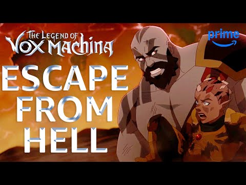 Vox Machina Escapes from Hell | The Legend of Vox Machina | Prime Video