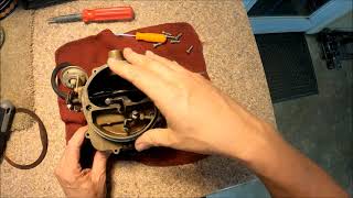 Carter BBD 2 Barrel Carburetor Part 1: Tear down