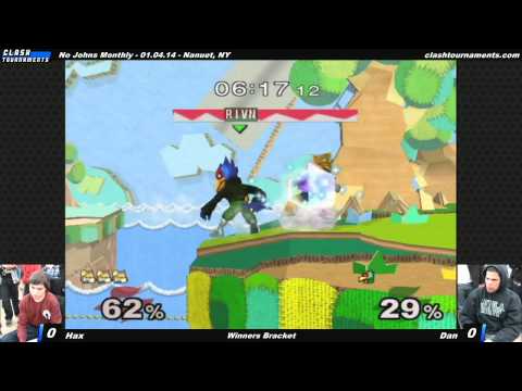 SSBM - Hax vs Dan - No Johns Monthly