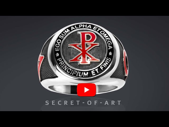 Vídeo relacionado con VASSAGO Llavero de Cristo de Chi Rho Llavero Christogram Alpha Omega PX XP Symbol Jesus Christian Joyería Religiosa Mujer (Plata)