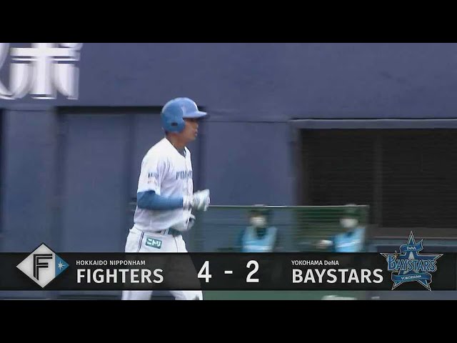 【ファーム】好走塁で追加点!! ファイターズ・中島卓也・阿部和広がダブルスチールに成功!!  2023年4月18日 北海道日本ハムファイターズ 対 横浜DeNAベイスターズ