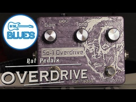 Rat Pedals SO-1 Overdrive Pedal - Made in Greece