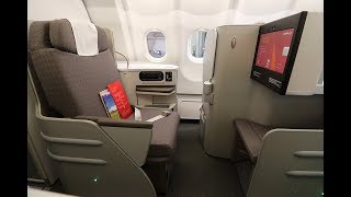 Iberia A330/A320 business class BOS-MAD-BCN (IB6166/IB800) (flight review #15)