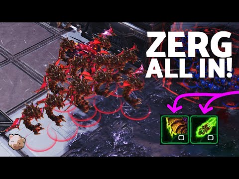 StarCraft 2 - The MUTA ALL IN Build (with ZERO Upgrades)! | Heromarine vs Vanya (Bo3 TvZ)