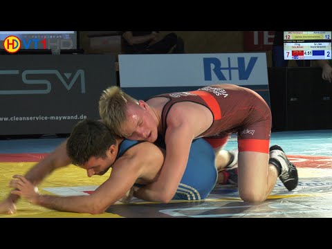 RINGEN | Verbandsliga Nordbaden | 71kg GR: MICHAEL, F. (Viernheim) vs. KARAJANNIS, D. (Bruchsal)