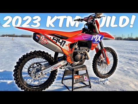 2023 KTM 450 SX-F BUILD! *First Upgrades*