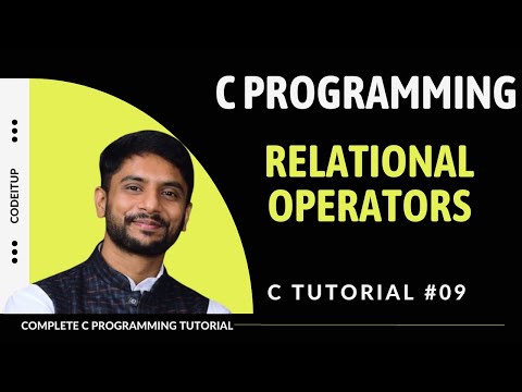 Relational Operators in C Programming In Hindi