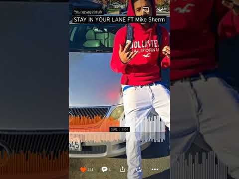 STAY IN YOUR LANE FT mike sherm