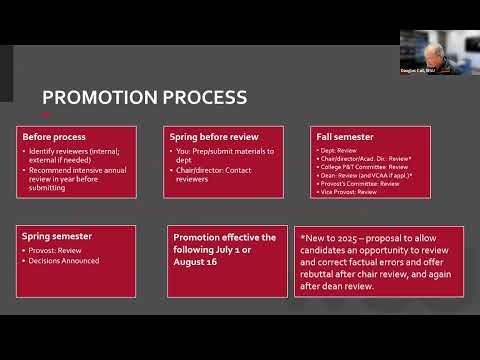 2025 Town Hall - Promotion to Career-Track Professor