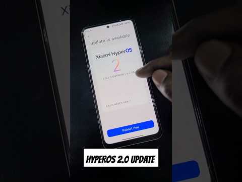 REDMI NOTE 12 4G HYPEROS 2.0 UPDATE 💣 #xiaomihyperos #tech #miui