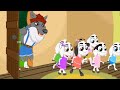حكاية الذئب و السبع خراف - قصص للأطفال - قصة قبل النوم للأطفال - رسوم متحركة - بالعربي mp3