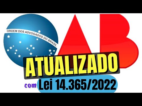 Estatuto da OAB (Lei 8.906/1994) em ÁUDIO - COMPLETO e ATUALIZADO com a Lei 14.365/2022 🅾️🅰️🅱️