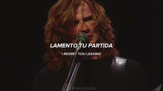 Megadeth ; 1000 times Goodbye letra español/inglés