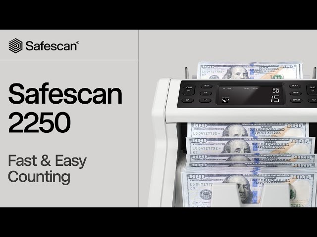 Bill Counter - Safescan 2250 - Order Now | Safescan.com Bill Counter - Safescan 2250 - Order Now | Safescan.com
