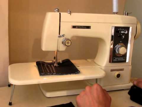 Privileg Nutzstich Voll Zick-Zack 480 Nähmaschine Sewing machine Швейная машина test