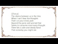 Bob Mould - The Silence Between Us Lyrics - Nohemi Felter Bob Mould - The Silence Between Us Lyrics