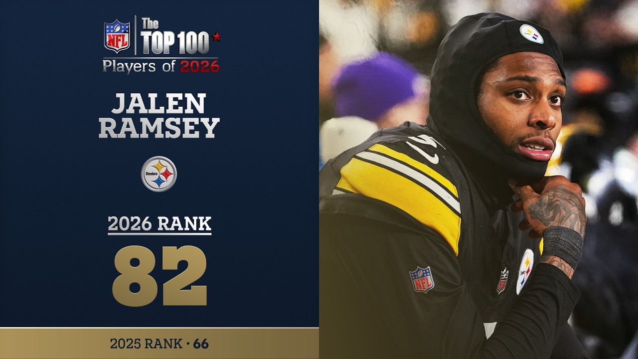 82: Jalen Ramsey (DB, Steelers) | Top 100 Players of 2026