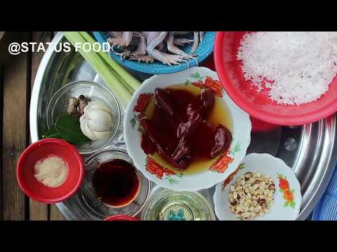 Status Food Recipe -  Hot Fried Frog - Asian Food Recipes - Cambodian food Cooking