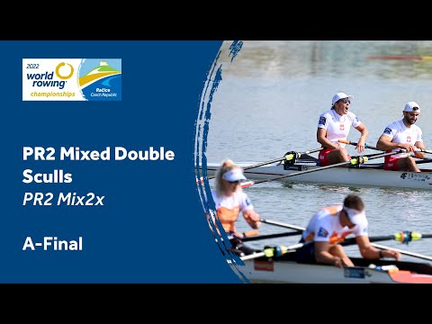2022 World Rowing Championships - PR2 Mix2x - A-Final