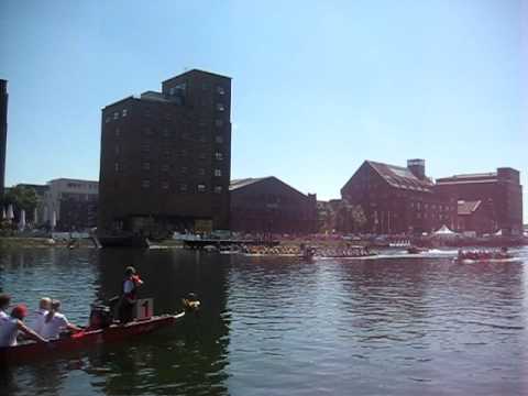 Duisburger Innenhafenfest - Drachenbootrennen (13. Juni 2009)