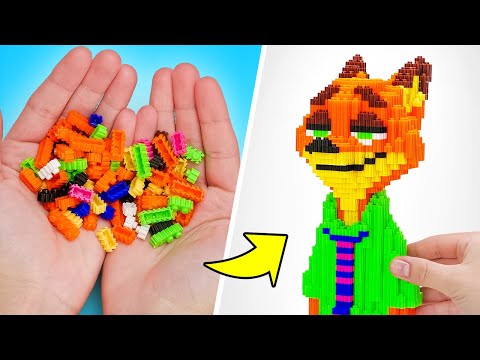 Giant Judy & Nick to the Rescue! 🐰🦊 Epic DIY Zootopia Adventure