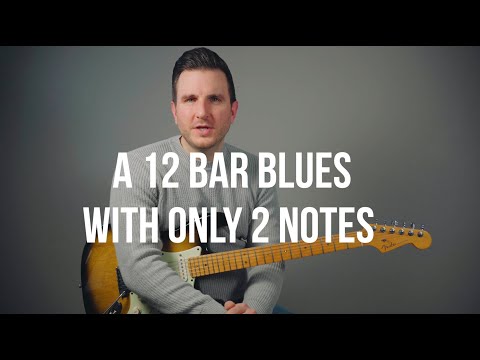 12 Bar Blues using only 2 notes!!